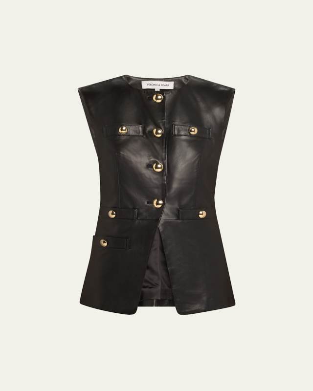 Tamara Leather Vest